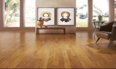 Piso de madeira estruturado				  	