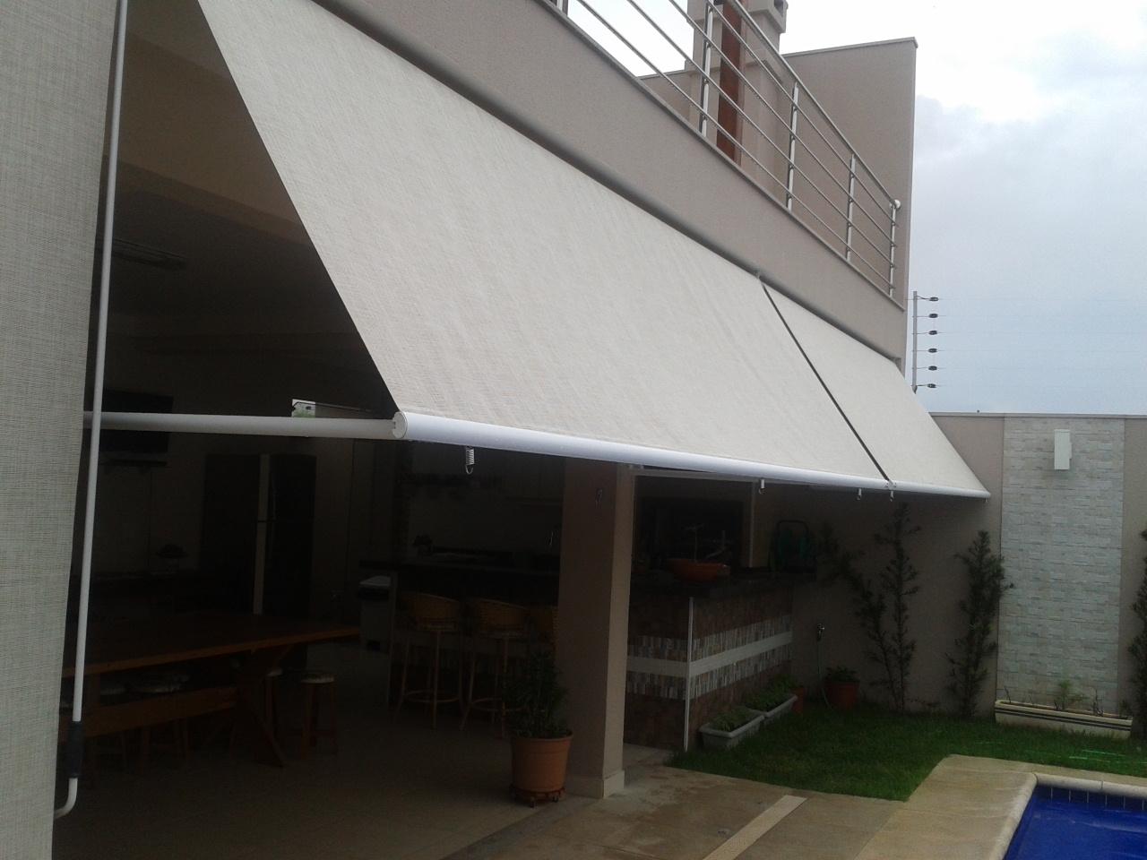 Toldo com Braço Tensor