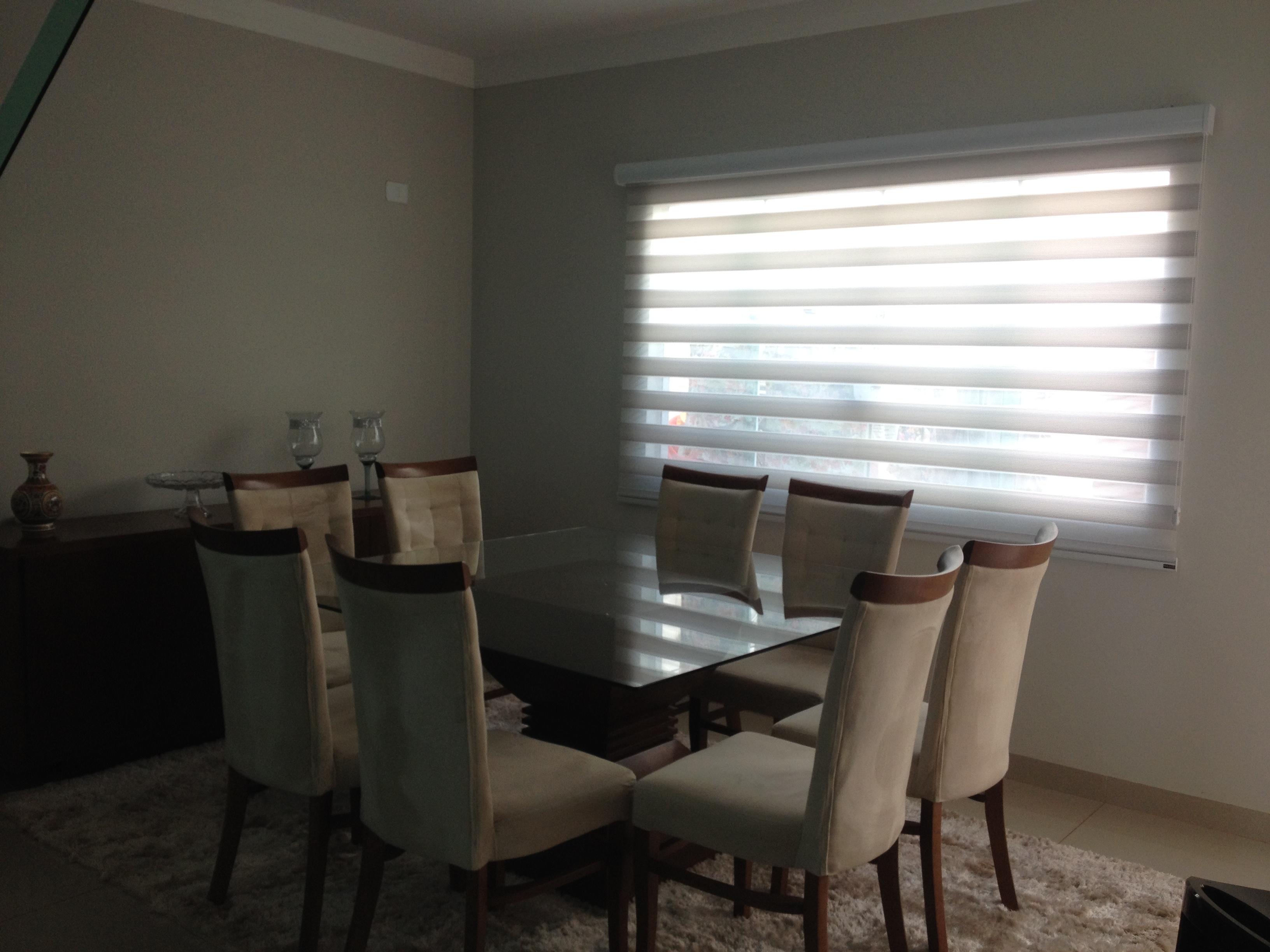 Cortina Stripe Plisse Grey com bando